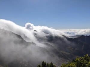 Wanderung über den Wolken