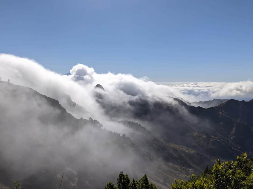 Ferienwohnung Valle Gran Rey „Maria y Mar“ – Wanderung über den Wolken