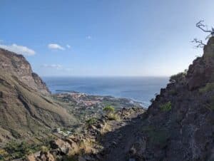 Blick auf Valle Gran Rey