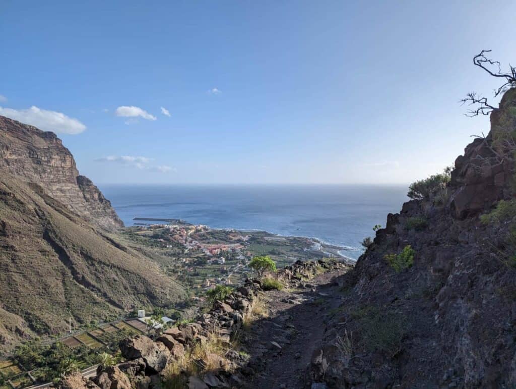 Ferienwohnung Valle Gran Rey „Maria y Mar“ – Blick auf Valle Gran Rey